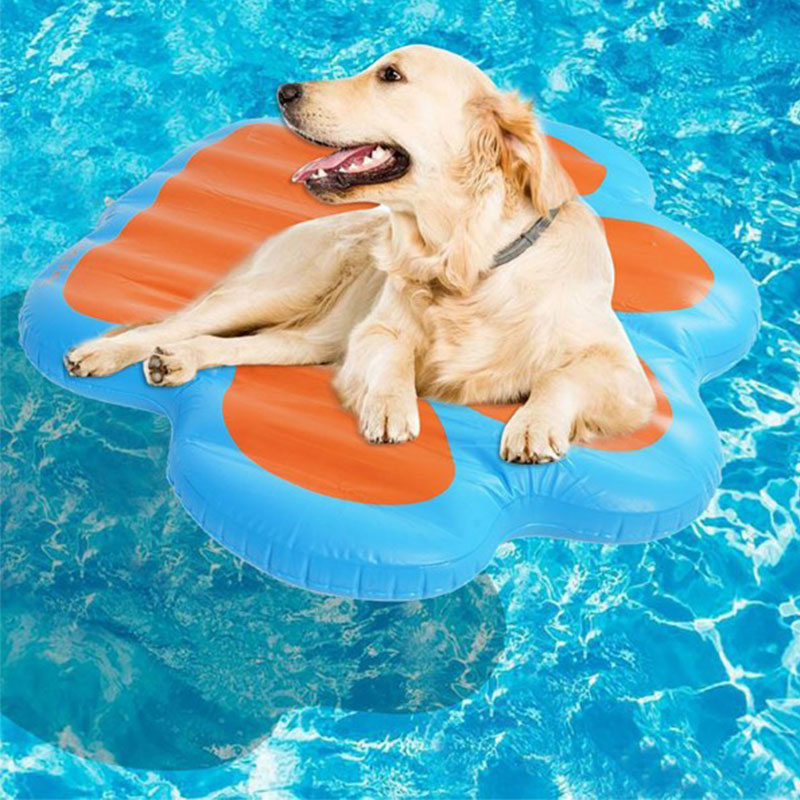 Fabrik PVC-aufblasbare schwimmende Haustierreihe für Hund, Hundefloat für Pool, aufblasbarer Aufenthalt trockener Float für Hunde