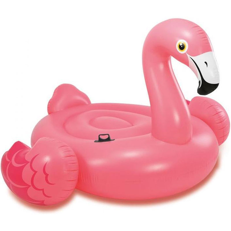 Fabrik Direktverkauf Flamingo, aufblasbare PVC -Schwimmfahrt, Wasserspielzeugspiel
